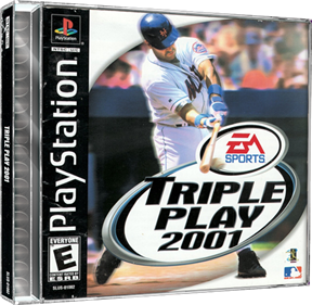 Triple Play 2001 - Box - 3D Image