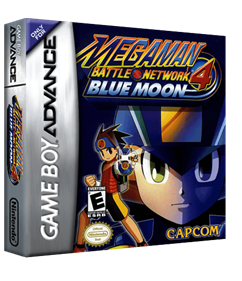 Mega Man Battle Network 4: Blue Moon - Box - 3D Image