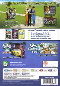 The Sims 2: Double Deluxe - Box - Back Image