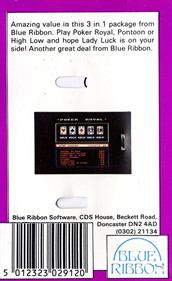 Video Card Arcade - Box - Back Image