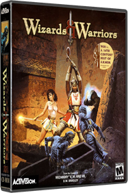 Wizards & Warriors - Box - 3D Image