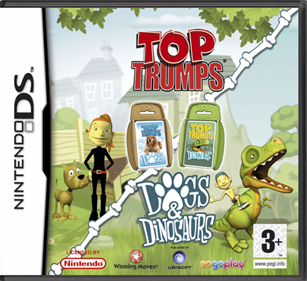 Top Trumps: Dogs & Dinosaurs - Box - Front - Reconstructed Image