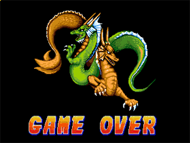 Double Dragon Genesis 2021 (Collection Edition) - Screenshot - Game Over Image