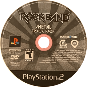 Rock Band: Metal Track Pack - Disc Image