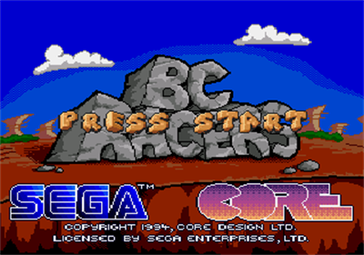 BC Racers - Screenshot - Game Title Image