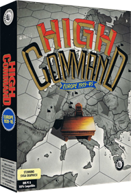 High Command: Europe 1939-'45 - Box - 3D Image