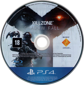 Killzone: Shadow Fall - Disc Image