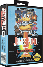James Pond II: Codename: RoboCod - Box - 3D Image