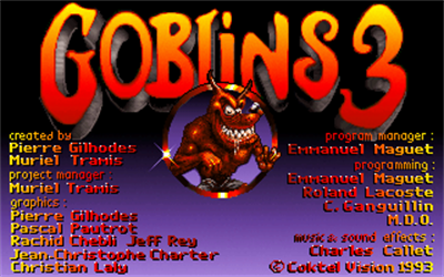 Goblins Quest 3 - Screenshot - Game Title Image