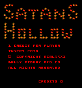 Satan's Hollow - Screenshot - Game Title Image