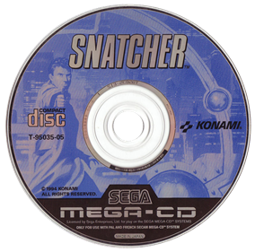 Snatcher - Disc Image