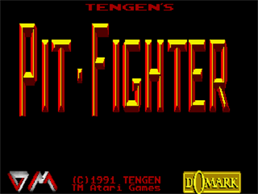 Pit-Fighter - Screenshot - Game Title