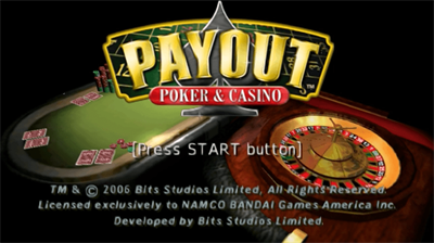 Payout Poker & Casino - Screenshot - Game Title Image