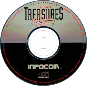 The Lost Treasures of Infocom - Disc Image