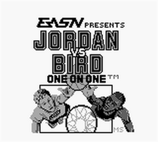 Jordan vs Bird: One on One - Screenshot - Game Title Image