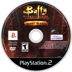 Buffy the Vampire Slayer: Chaos Bleeds - Disc Image