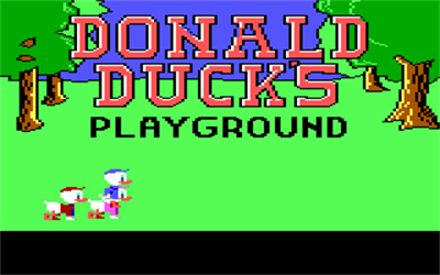 Donald Duck's Playground - Screenshot - Game Title Image