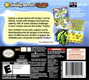 Smiley World: Island Challenge - Box - Back Image