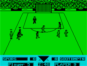 Gazza's Super Soccer - Screenshot - Gameplay Image