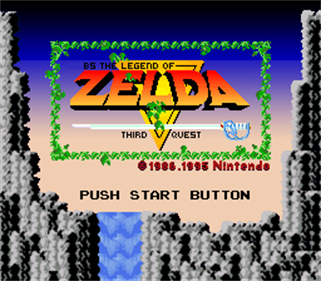 Zelda no Densetsu BS  - Screenshot - Game Title Image