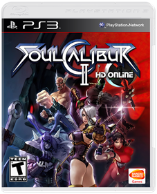 SoulCalibur II HD Online - Box - Front - Reconstructed Image