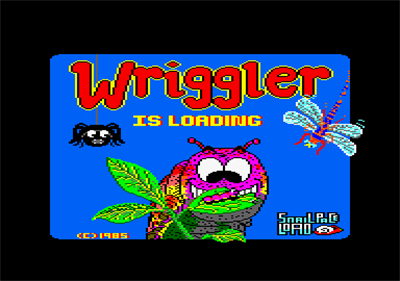 Wriggler (Blaby Computer Games) - Screenshot - Game Title Image
