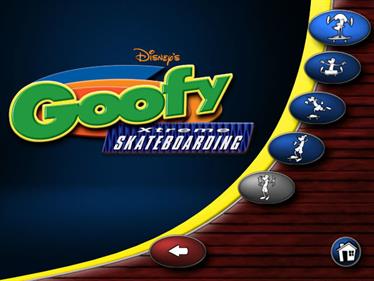 Disney's Extremely Goofy Skateboarding - Screenshot - Game Title Image