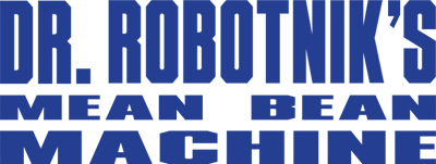 Dr. Robotnik's Mean Bean Machine - Clear Logo Image