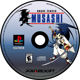 Brave Fencer Musashi - Fanart - Disc Image