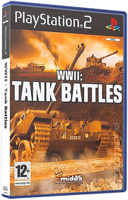 WWII: Tank Battles - Box - 3D Image
