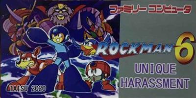 Rockman 6: Unique Harassment - Box - Front Image