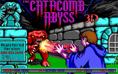 The Catacomb Abyss - Screenshot - Game Title Image