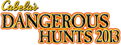 Cabela's Dangerous Hunts 2013 - Clear Logo Image
