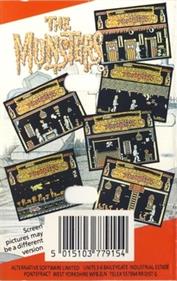 The Munsters - Box - Back Image