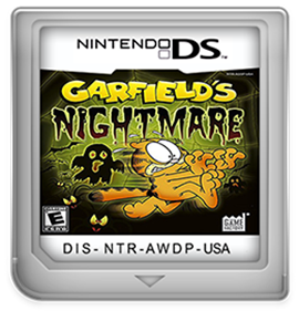 Garfield's Nightmare - Fanart - Cart - Front Image