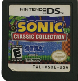 Sonic Classic Collection - Cart - Front Image