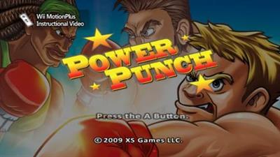 Power Punch - Screenshot - Game Title Image