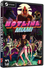 Hotline Miami - Box - 3D Image