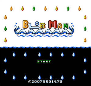 Blob Man - Screenshot - Game Title Image