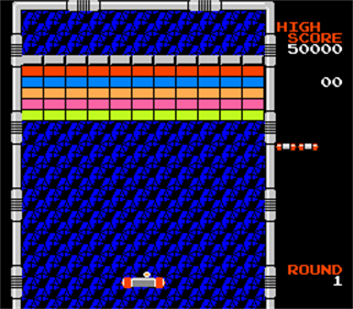 Arkanoid NES: Converted By POPC0RN - Screenshot - Gameplay Image