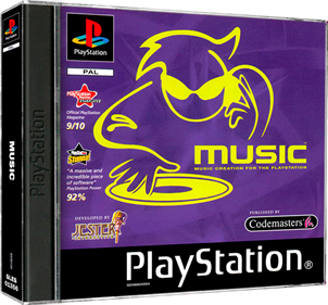 Music: Music Creation for the PlayStation - Box - 3D Image