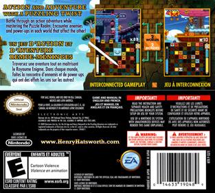 Henry Hatsworth in the Puzzling Adventure - Box - Back Image