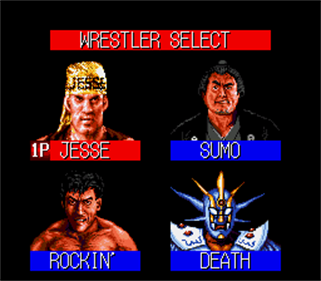 Jesse "The Body" Ventura: Wrestling Superstars - Screenshot - Game Select Image