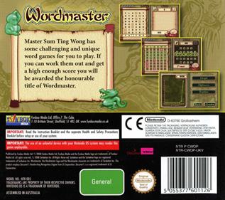 Wordmaster - Box - Back Image