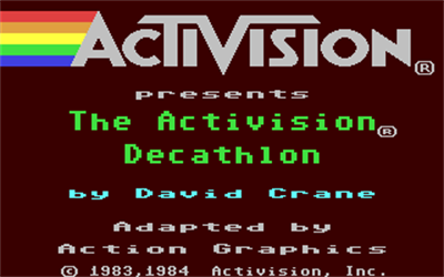 The Activision Decathlon - Screenshot - Game Title Image