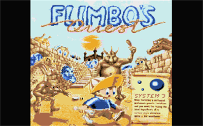 Flimbo's Quest - Screenshot - Game Title Image
