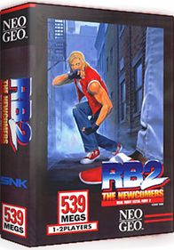 Real Bout Fatal Fury 2: The Newcomers - Box - 3D Image