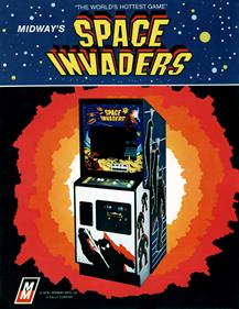 Space Invaders - Advertisement Flyer - Front Image