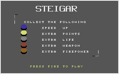 Steigar - Screenshot - Game Title Image