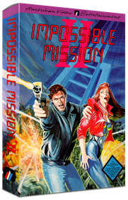 Impossible Mission II - Box - 3D Image
